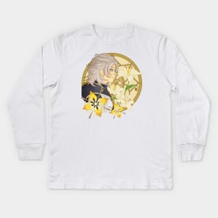 Albedo, Genshin Impact Kids Long Sleeve T-Shirt